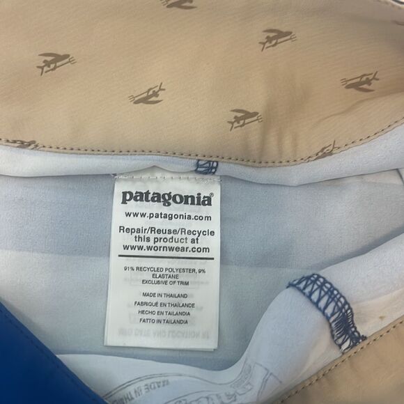 PATAGONIA Mens Size 28 striped swimming trunks.  In mint condition.  No flaws - Picture 6 of 6
